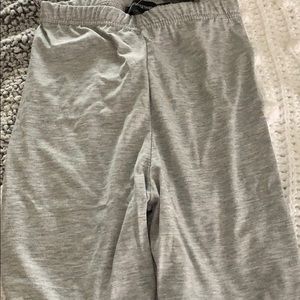 Gray Biker Shorts